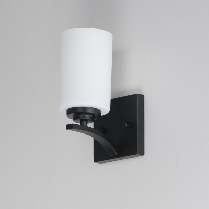 Deven Armed Sconce, Black