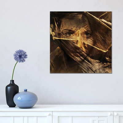 Golden Times - Wrapped Canvas Print