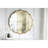 D40" Round Sunburst Wall Mirror With Gold Finish, Wall Decor Mirror For Entryway Bedroom Living Room