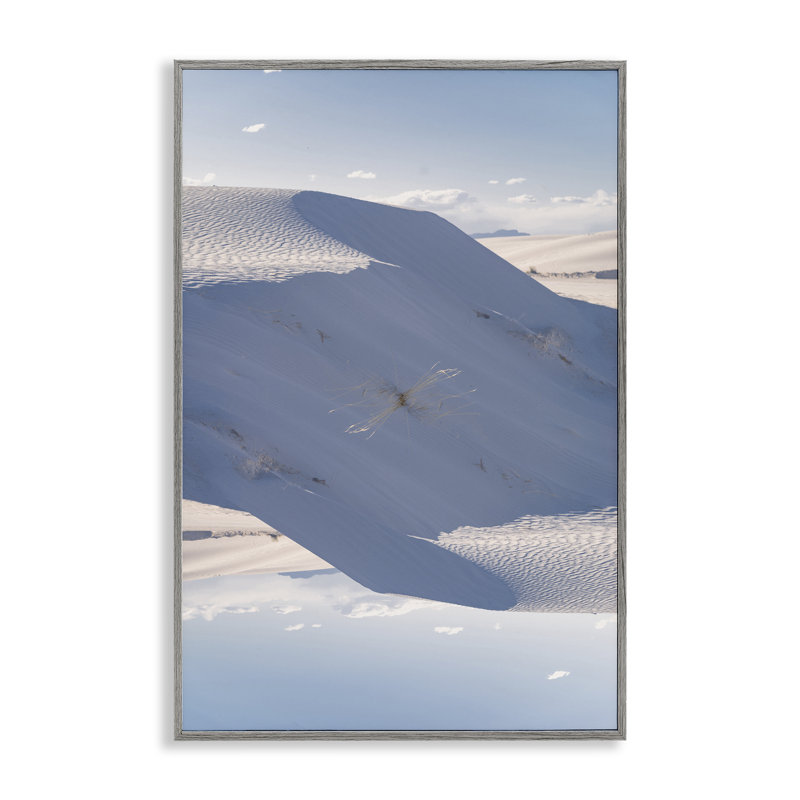 Giclée symétrique de dunes de sable, design par Robin Vandenabeele, Estampe numérique Farmhouse, H 18 po x l 12 po