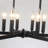 6 - Light Farmhouse Geometric Candle-Style Square / Rectangle Lantern Chandelier-2126568595-2139938898