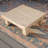 Aluminum Square Outdoor Coffee Table