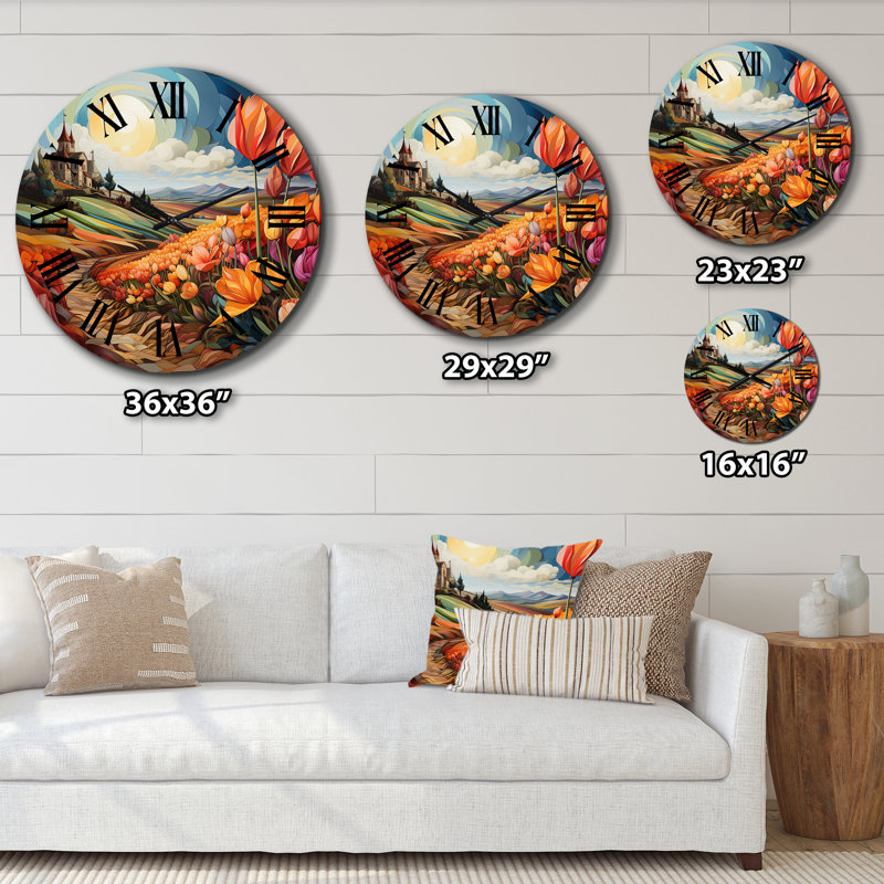 Horloge murale Clementie, Moyenne