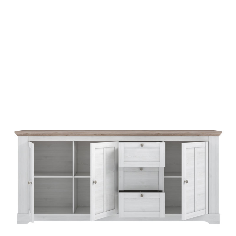 Herblain 92.5Cm Wide 3 Drawer Sideboard