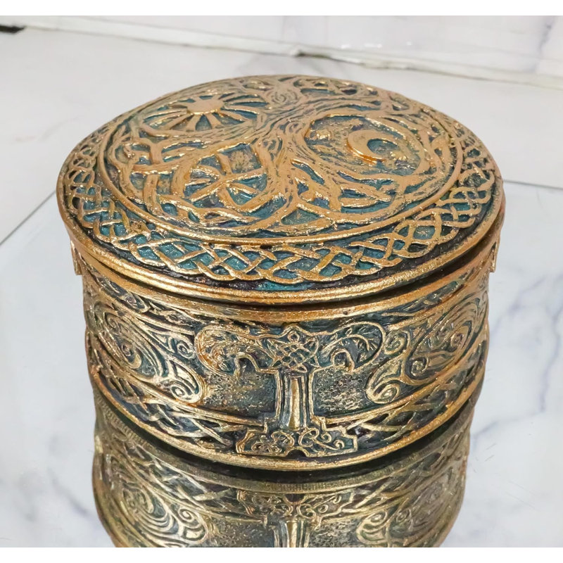 Boîte à bibelots sacrée Wicca