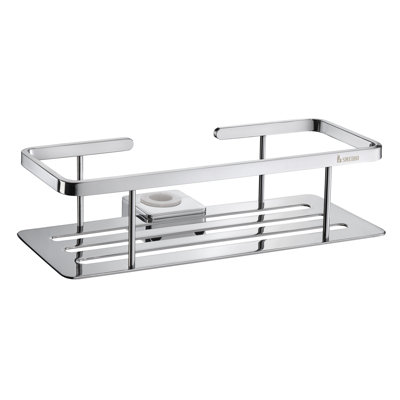 Riser bar shower basket
