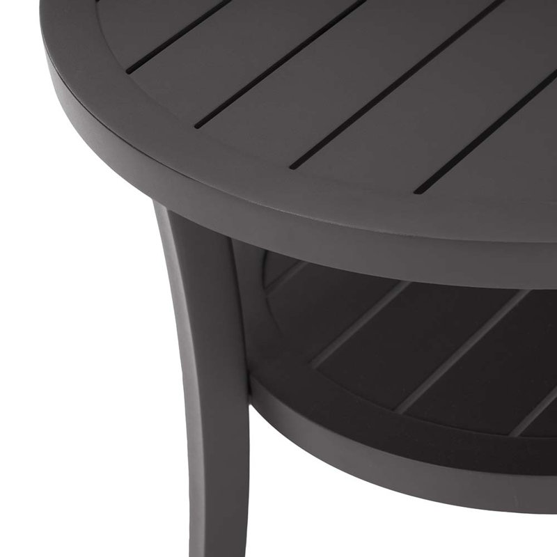 Table d'appoint Calliann en aluminium thermolaqué