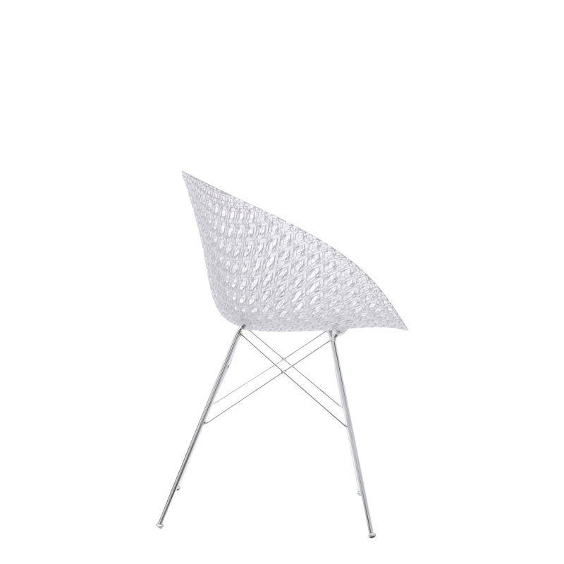 Smatrik Chair 4 Legs Cryst./Chrome