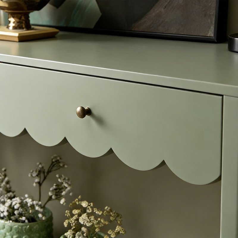 Console moderne en bois minimaliste