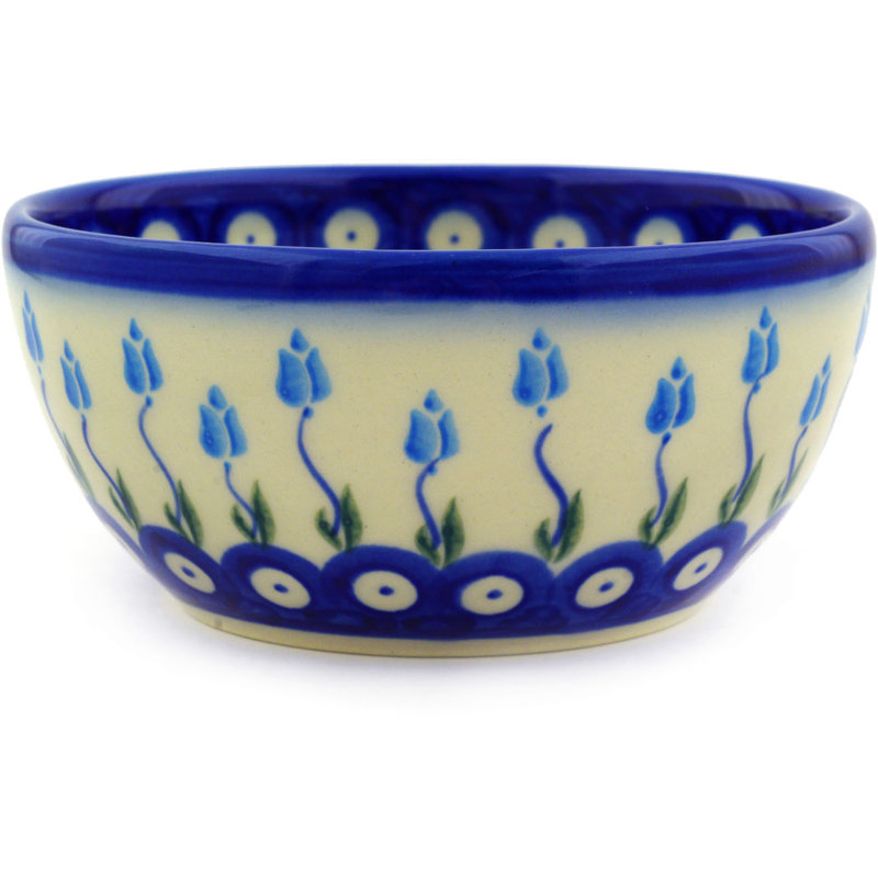 Floral Peacock 14 oz. Rice Bowl