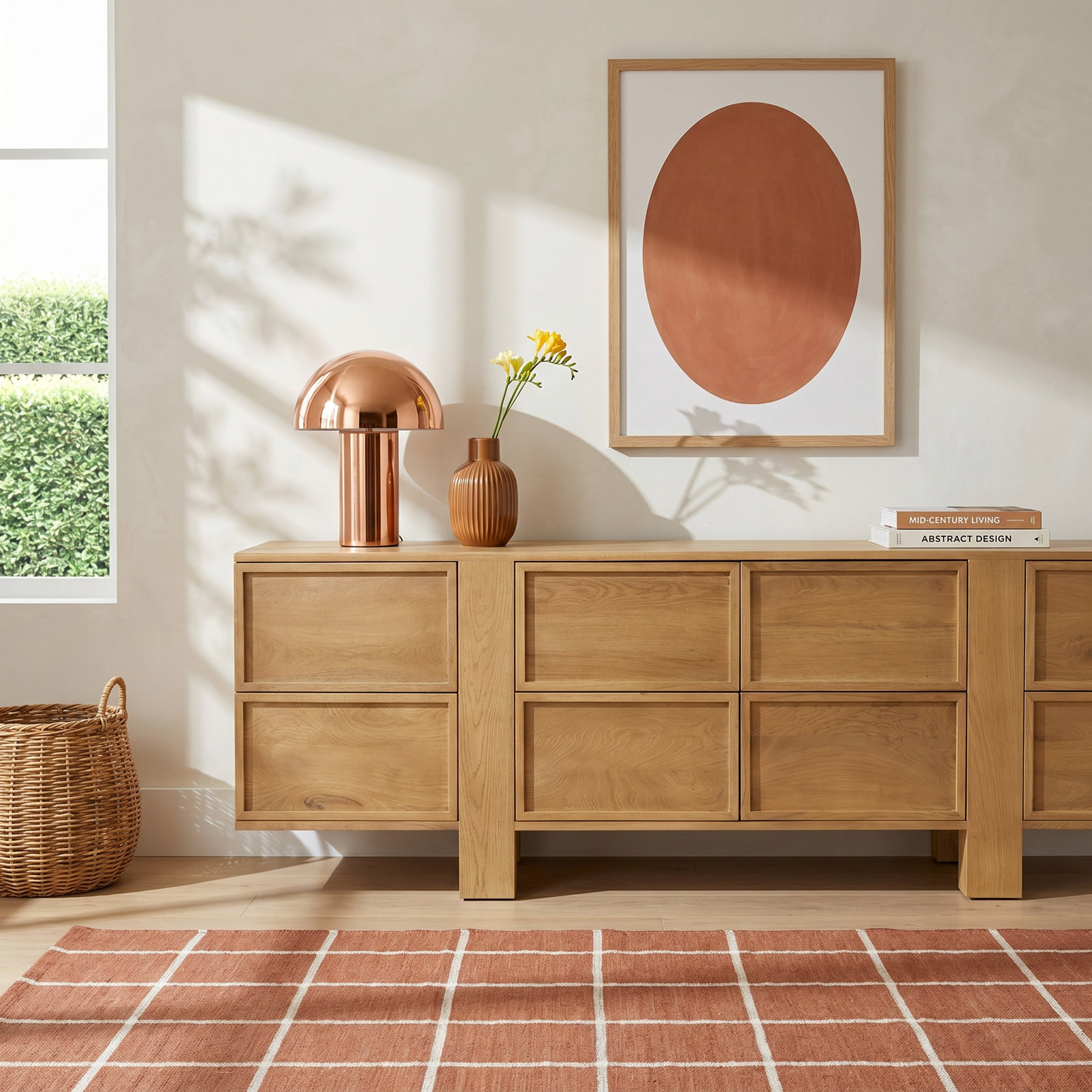 Torleif 85" Oak Dresser
