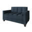 Causeuse en velours Olivia-120132877