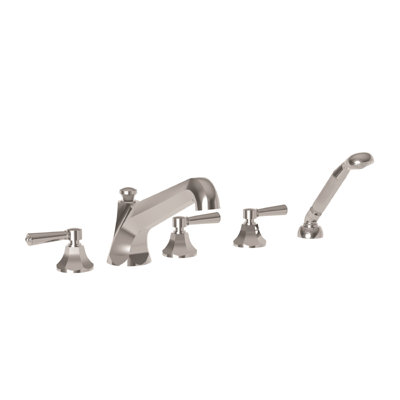 Roman Tub Faucet With Hand Shower