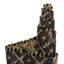 Tapis noir en jute / sisal tissé à plat à la main Asad-1833047426