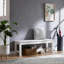 Banc d'extérieur sans dossier, banc de jardin robuste et durable-479074919-519592775