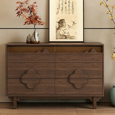 American-style minimalist light luxury sideboard