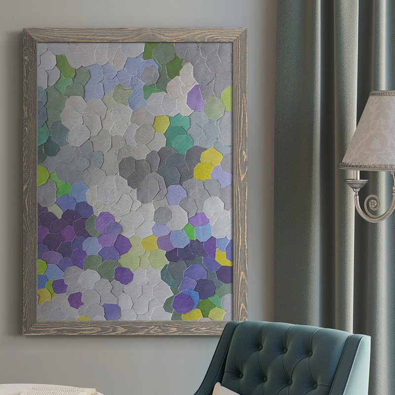 Fontenelle un jardin en Provence, gris, H 43,5 po x l 31,5 po x P 1 po