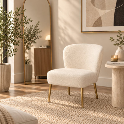 Golconda Upholstered Boucle Armless