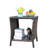 Outdoor patio Furniture 1 Coffee Table with clear tempered glass -1879693451-1890828134