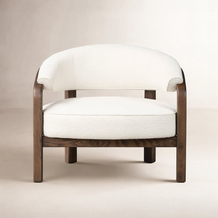 Oak Accent Armchair