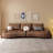 Italian Retro Creative Brown Sofa