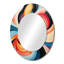 Opt Art Chromatique Elixir VII - miroir mural Op Art, miroir décoratif moderne, impression d'art en métal-121387247-121387882