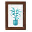 Watercolor House Plant IV - Impression encadrée avec verre-1692316897-1692316907