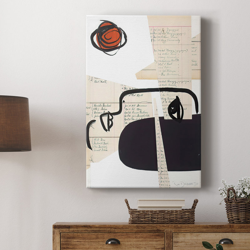 Les visages d'un siècle II - Cavas de la galerie sur mesure, H 48 po x l 32 po