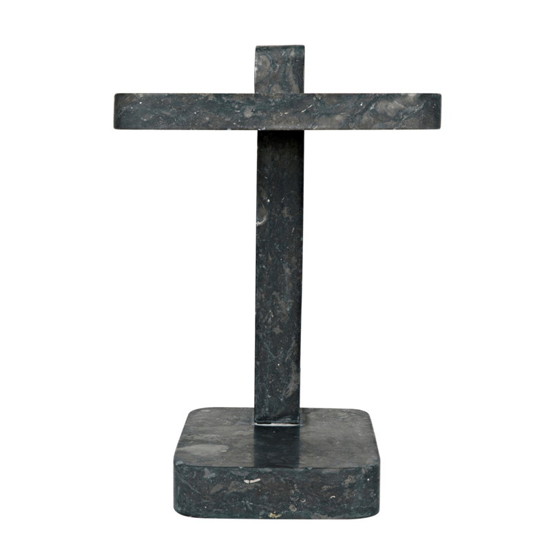 North Marble End Table
