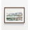 «Winter Cove II» par Ethan Harper, impression de paysage hivernal, art abstrait encadré, art mural enneigé, impression d'art Alcide blanc