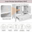 Meuble-lavabo avec lavabo en céramique Hauraa-2090927011
