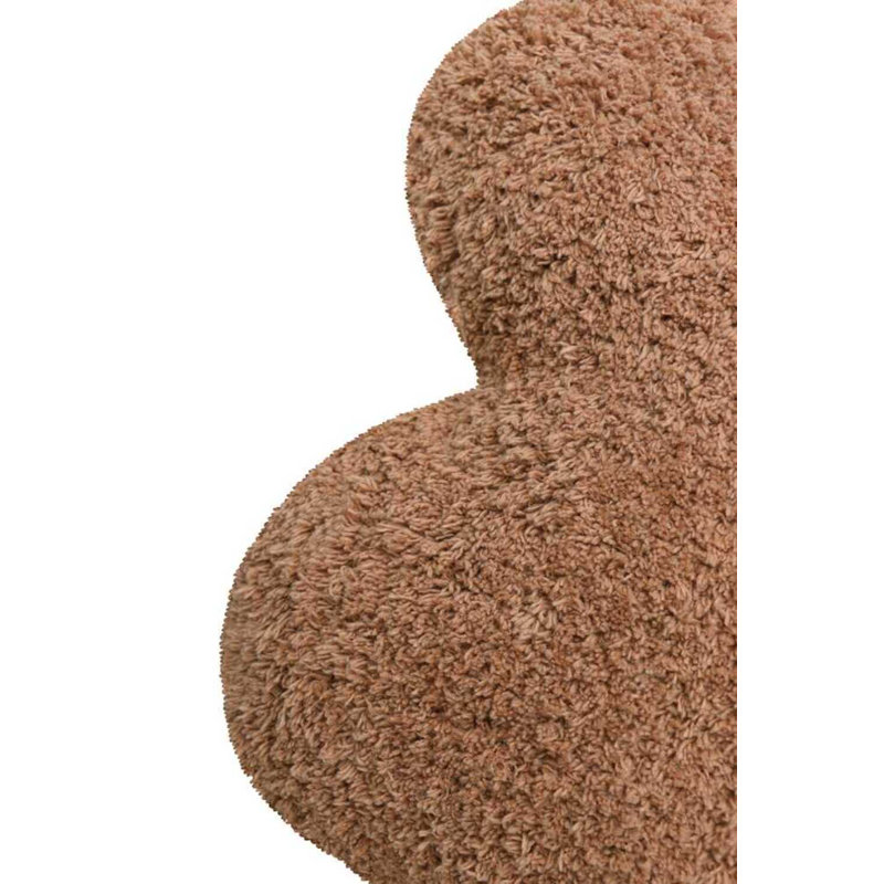 Clouds Novelty Pillow Cover & Insert, Chestnut
