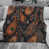 Gray/Orange Paisley