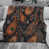 Gris / cachemire orange