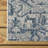 Truman Bohemian Medallion Textured Weave Navy/Gray Indoor/Outdoor Rug-301657115