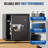 Fingerprint Recognition Safe, 0.8/1.2/1.8 Cub Safe Box, Safes for Home with Digital Keypad, Steel Inner Cabinet, Money Safe-101829003