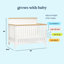 Lit de bébé convertible 4-en-1 Shea-98728277