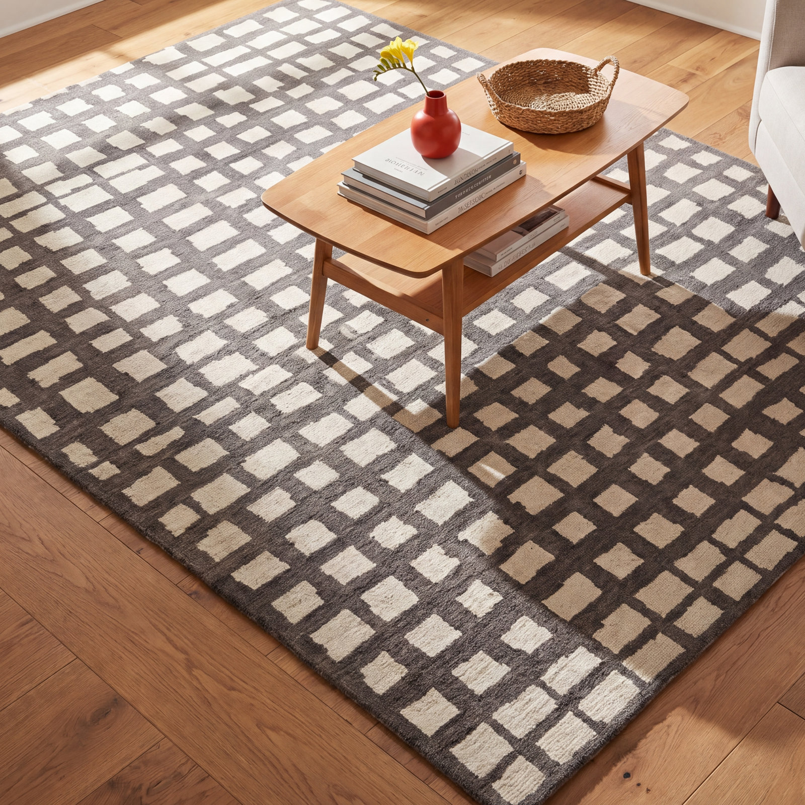 Lastra Hand-Tufted Wool Rug, Rectangle 8'9" x 11'9"