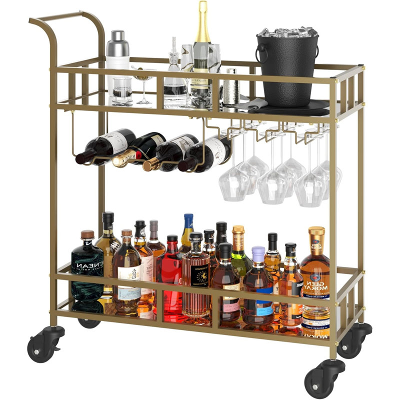 Metal Bar Cart