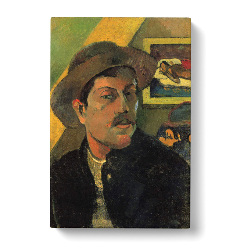 Self Portrait by Paul Gauguin - Wrapped Canvas Painting, 50cm H x 35cm W x 3cm D