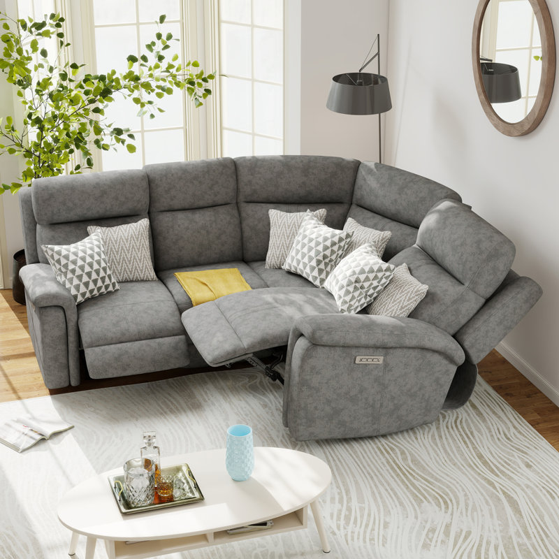 Mélange de polyester gris
