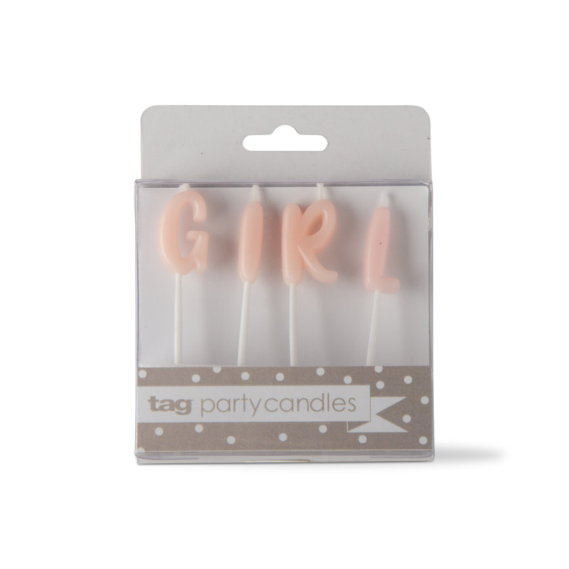 Ensemble de bougies fille