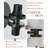 Vintage Copper Wall Sconce With Matte Black Finish And White Frosted Glass, Dual-Head Design For Modern Bathroom, Bedroom, And Indoor Lighting