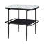 Ensemble de tables basses à 4 pieds en marbre