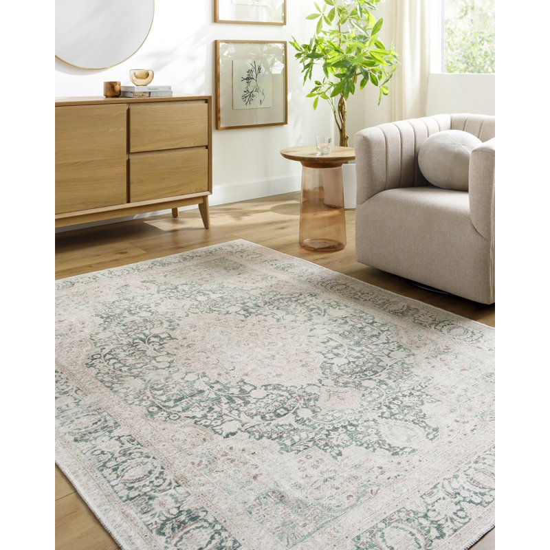 Alburgh Washable Oriental Indoor Rug, Runner 2'2" x 11"