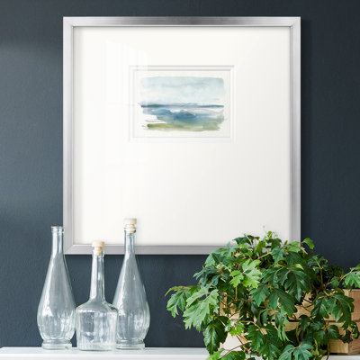 Carnuel Coastline Splash IV, reproduction d'art encadrée