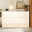 Lit escamotable simple pliant latéral simple avec motif imprimé, éclairage DEL sous le lit et prise USB intégrée, peu encombrant, blanc-1945173148-1945173217