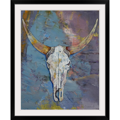 Aigerim " Steer Skull " by Michael Creese