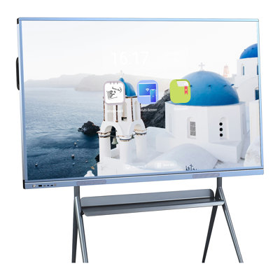 JYXCN Hot Deal! Smart Board 55 Inch Interactive - All-in-One Touch Screen with Dual System, Cloud Share in Real-time, Great for Interactive Classroom