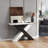 55.12" Long Console Table for Entryway, Modern Sofa Table Behind Couch-911028402